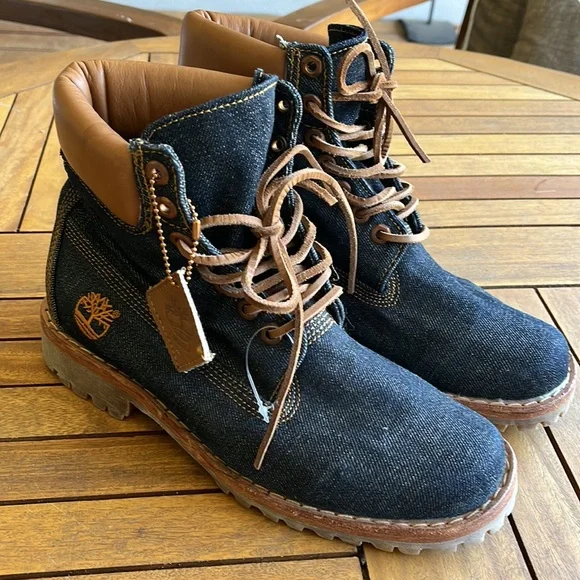 Timberland Classic Denim Premium Boots - Picture 5 of 14